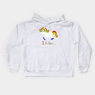 I believe in unicorns 2 Kids Hoodie